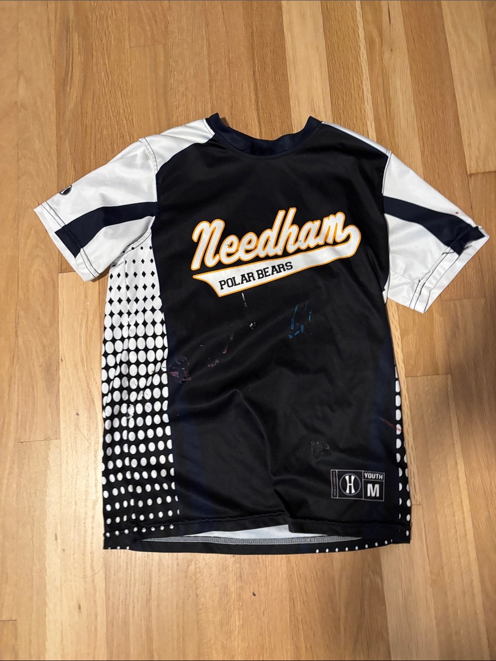 Holloway Black and White Youth Athletic Top